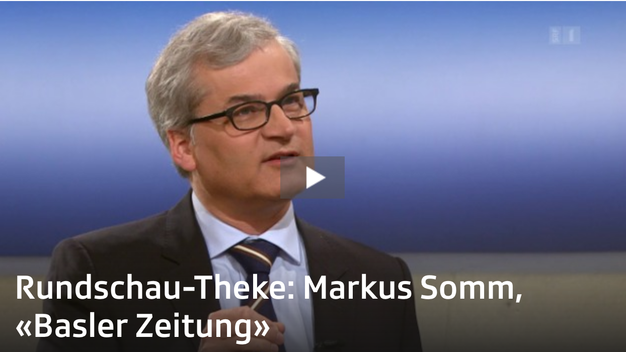 Screenshot von Markus Somm, Chefredaktor der Basler Zeitung